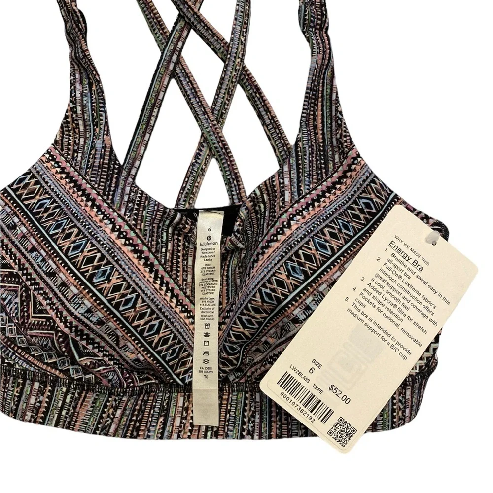 Lululemon Energy Bra - Picture 3 of 3